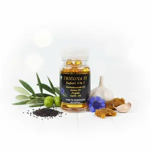 Habbatussauda 4 in 1 Extra Propolis Trigona Garlic isi 60 kapsul POM TR 253094941 Minyak Habbatussauda Zaitun Ekstra Virgin & Bawang Putih Meningkatkan Kekebalan Tubuh