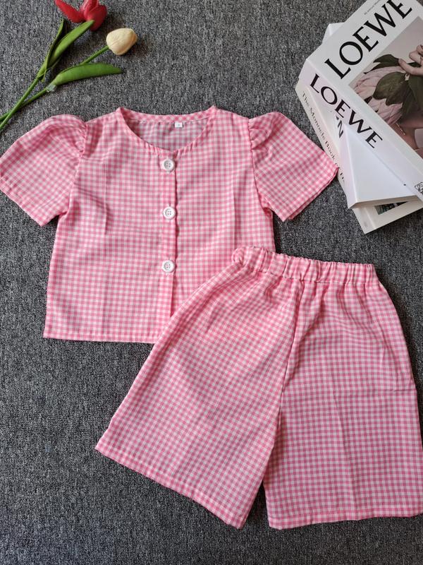 Setelan Anak Perempuan Motif Polkadot Ala Korean Fashion Polala Girl - Pink/Blue/Black (5-10T) 7