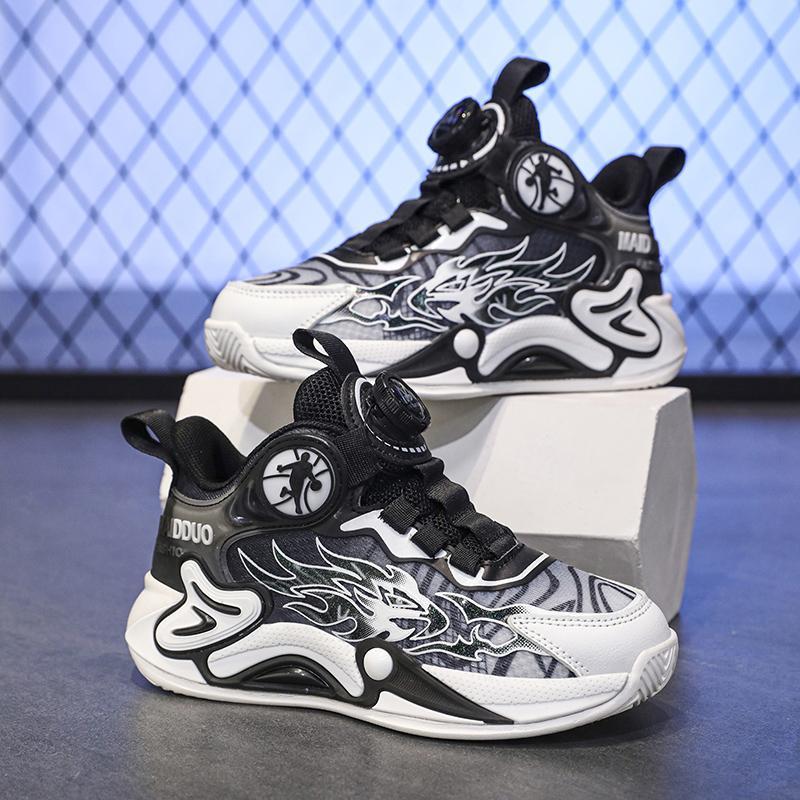 (COD)iFans Sepatu Sneakers Anak Sepatu Kets Ankle Anak Sepatu Olahraga Anak Laki Laki Ringan Breathable 6-15 Tahun 0