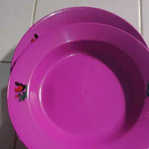 Piring Ayam Jago Viral Kitchenware - Paket Lusin Plastik PP Foodgrade Aman & Tahan Lama untuk Penyajian Ayam Unik dan Menarik
