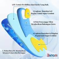 Gambar BANGNI Insole Sepatu Penopang Lengkungan Sol Dalam Sepatu Bantalan Insole Sepatu Olahraga Sol Gel Ortopedi Penyangga Kaki Datar Alas Sepatu Arch Support Sol 0057 - 36-37(25cm) dari Bangni official Store Kota Bekasi 2 Tokopedia