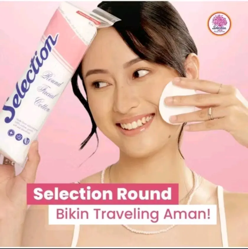 kapas bulat selection isi 80 pads