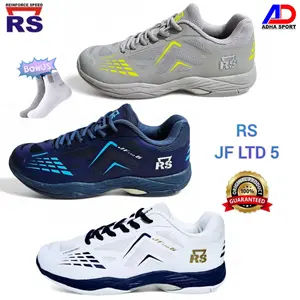 Bonus Kaos Kaki ! Sepatu Badminton RS JF LTD 5 Original Sepatu Bulutangkis