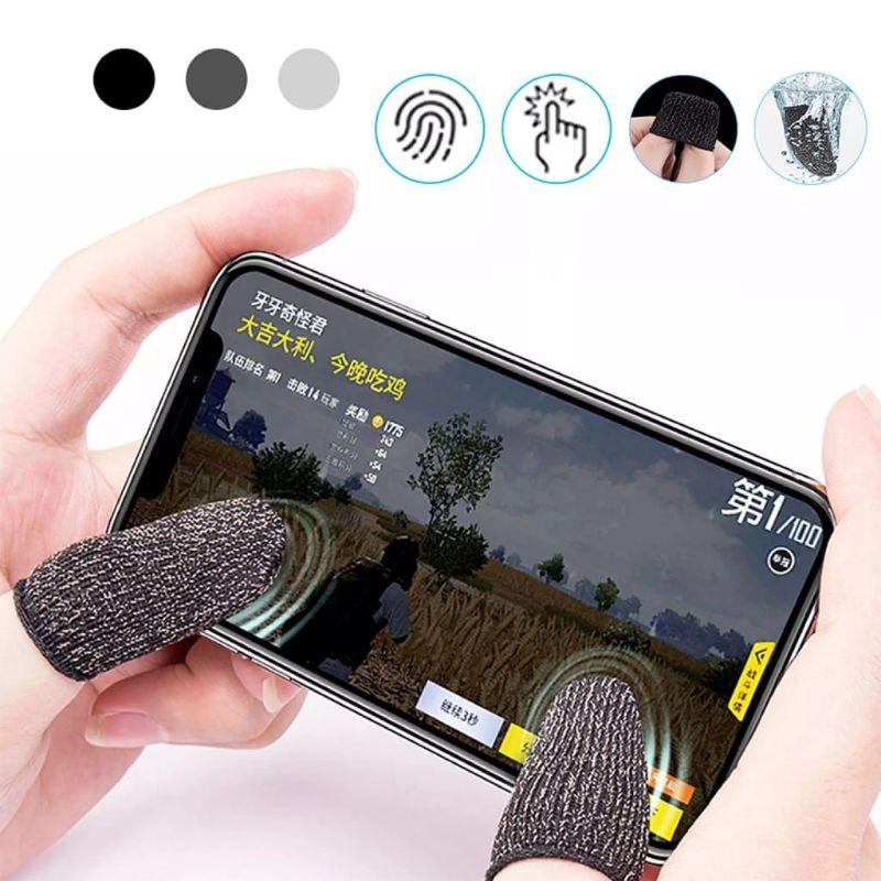 SARUNG JARI JEMPOL GAMERS ANTI KERINGAT BASAH GAME PUBG MOBILE LEGEND FREE FIRE SEPASANG 2PCS 2