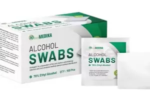 Alkohol Swab bayMedika 100 pcs, Tisu Alkohol