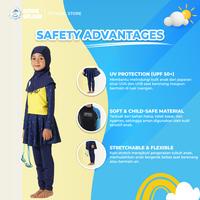 Gambar KIDDIE SPLASH Legging Anak Perempuan dan anak laki-laki Sport Olahraga UV Protection Bahan Polyspandex Tebal Adem Size S-XXL Hitam Biru Donker - Hitam, S dari kiddiesplashofficial Kota Administrasi Jakarta Barat 3 Tokopedia