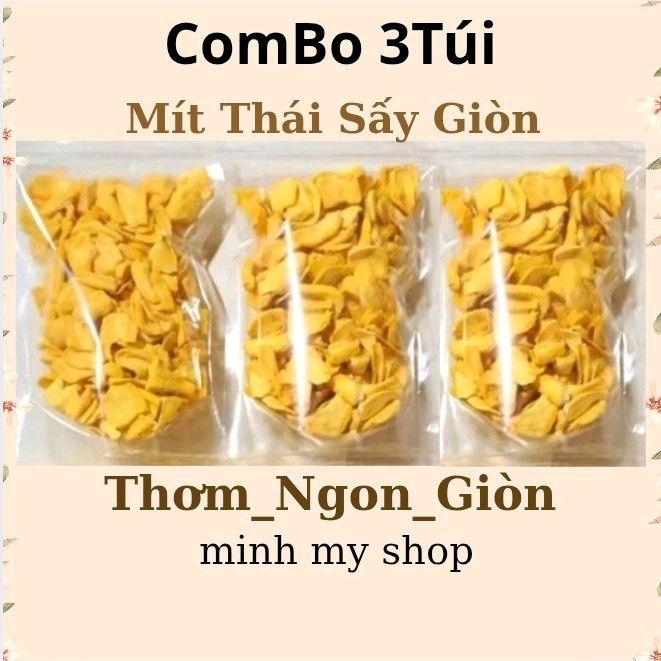  3. TÚI Mít Thái Sấy Giòn Thơm,Ngon,Giòn Ngọt.Món Ăn Vặt Mít Thái Sấy.3 Túi 600gr Mít Thái Sấy Giòn 