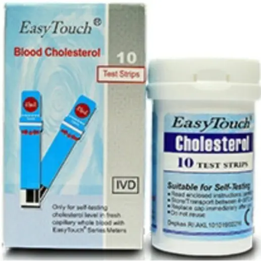 EASYTOUCH Strip Refil Kolestrol Easytouch isi 10 Strip