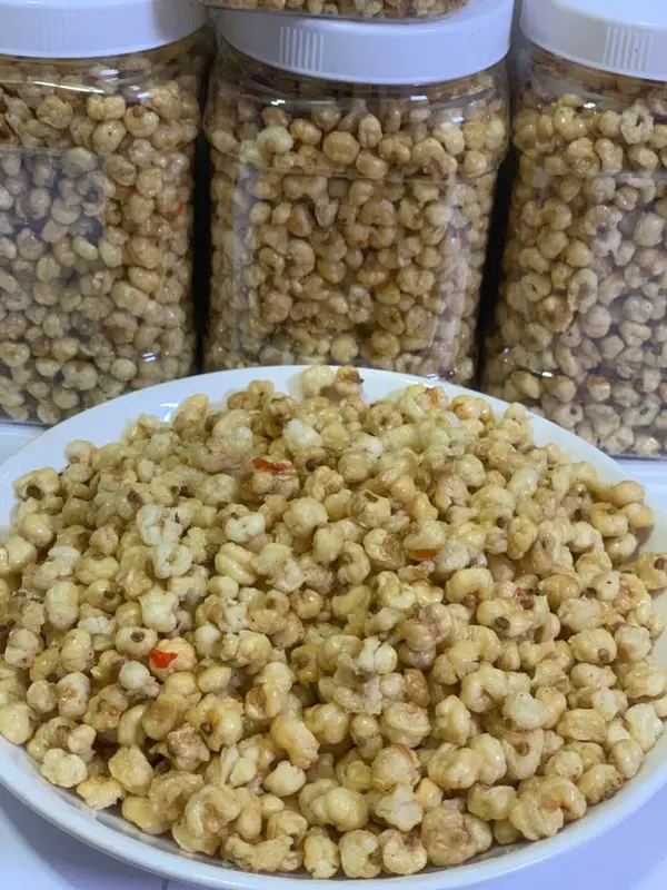 [HŨ 400G] BẮP NẾP SẤY TỎI ỚT LOẠI GIÒN Snack Ăn Vặt 3