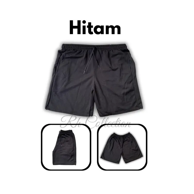 BANTING HARGA !!! Celana Pendek Broadshort Unisex Pria Wanita 100rb dapat 4 Pcs Celana Santai Nyaman Bahan Fleece 4