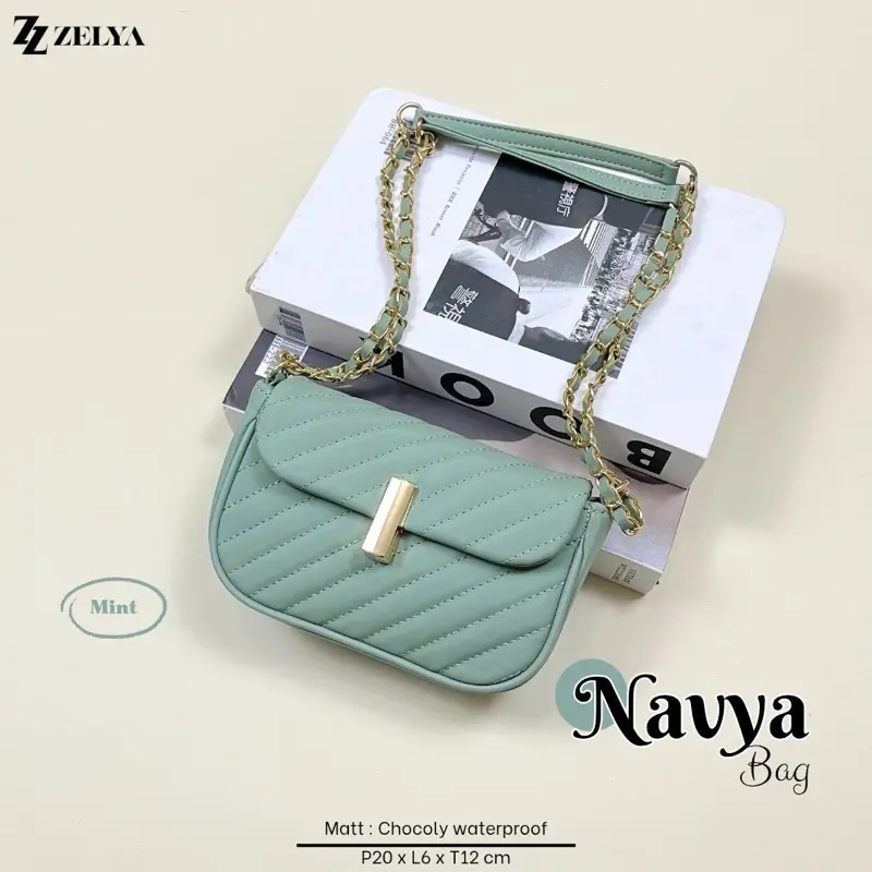 (ZELYA) NAVYA BAG BY ZELYA, Tas selempang wanita, mini sling bag wanita shoulder bag, tas kekinian Cewek pink tas remaja bags