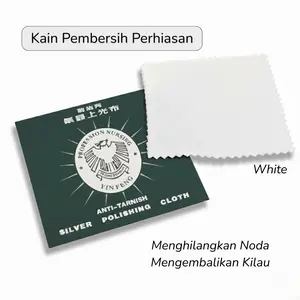 Silver Polishing Cloth / Kain Lap Pembersih Perhiasan Perak