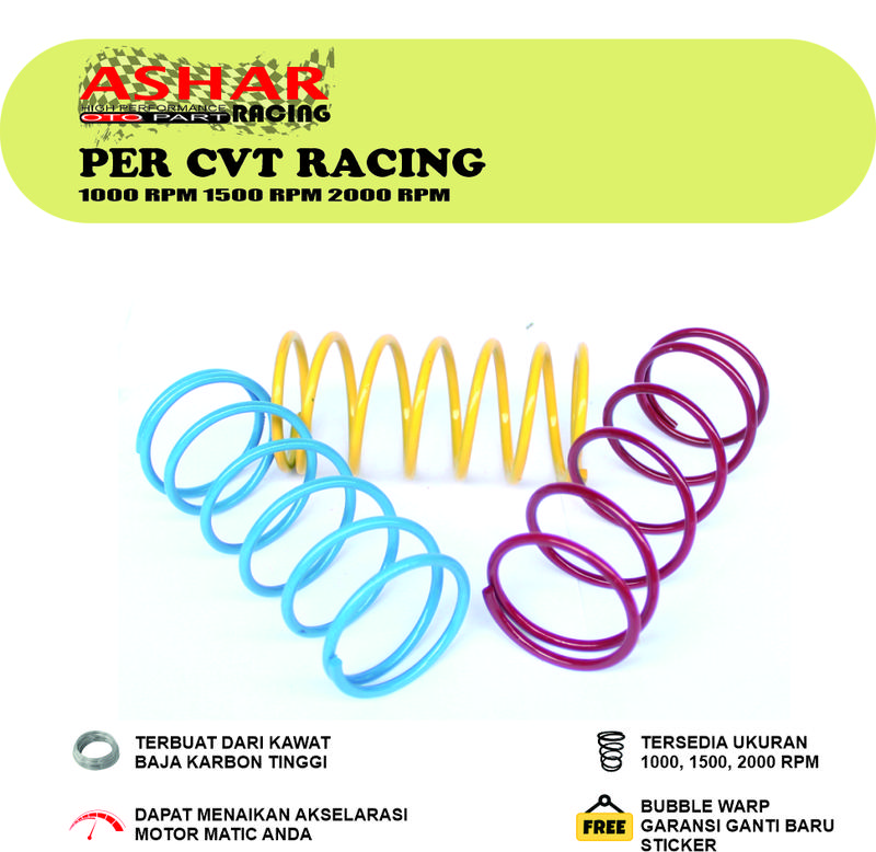 MIO J MIO SOUL X RIDE 115 MIO GT 115 FINO 115 SMILE FULL UPGRADE RACING CVT ASHAR RACING Motorcycle ROLLER+PER CVT+ PER SENTRI 3