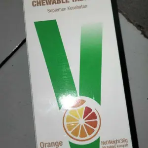 [TT] Cool-Vita 1 Botol Multivitamin Rasa Jeruk Chewable isi 30 Tablet Vitamin Suplemen Kesehatan Bantu Penuhi Kebutuhan Nutrisi dan Vitamin Harian| BPOM & HALAL