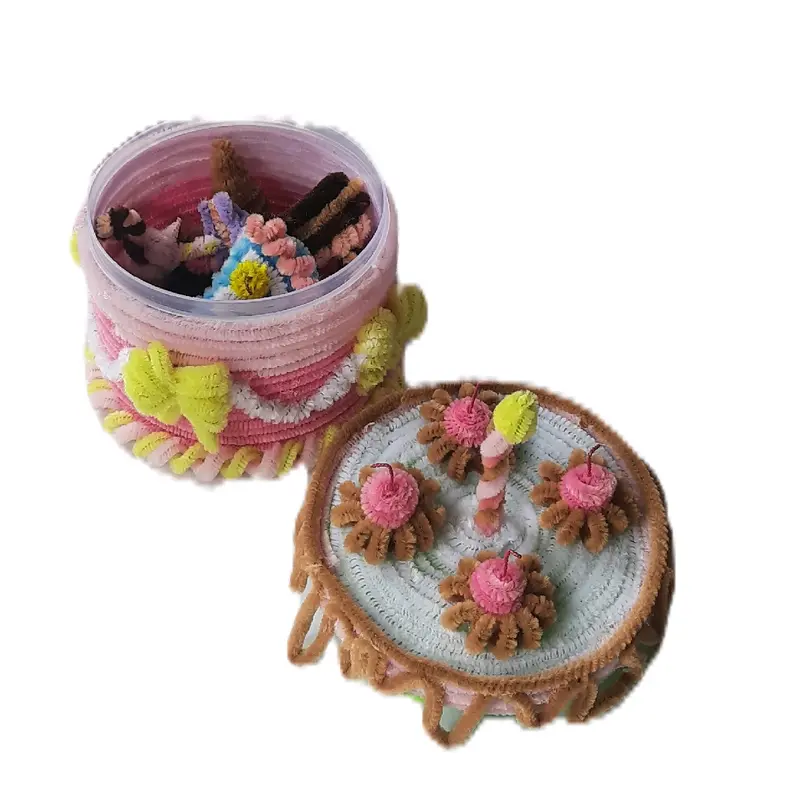 toples penyimpanan/Kue Ulang Tahun Kawat Bulu - Pilihan Hadiah yang Unik dan Personal 2