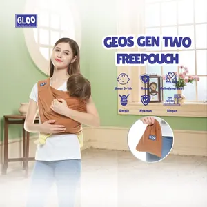 Gendongan Bayi Samping Instan Baby Pouch Busa Premium GlooBaby