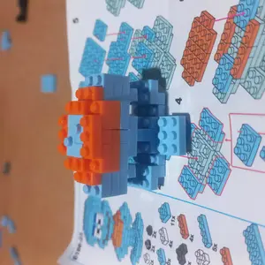 Mainan anak PUZZLE BALOK SUSUN DISNEY 3D DIY Mainan Edukasi Bayi Puzzle Brick Mini Kartun Karakter Hadiah Toy Gift Nano Blok POP LinaBell StellaLou