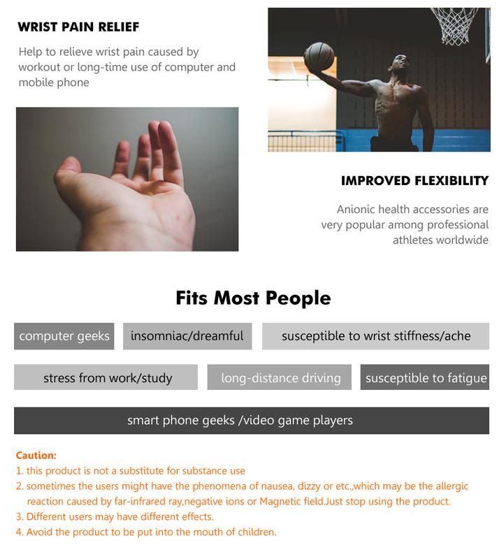 Product Introduction of New Power Ionics 3000ions Morandi Colors Men Womens Fashion Wristband Bracelet Balance Energy Balance Human Body Free Engrave 21
