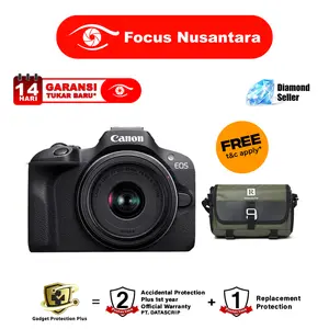 Canon EOS R100 Kit RF S 18-45mm EOS R 100 Kit RF-S 18-45mm  Kamera 24.1MP GARANSI RESMI