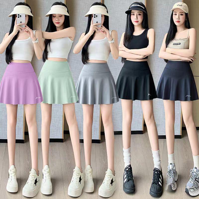 Váy Cầu Lông, Váy Thể Thao Chạy Bộ Thể Dục, Dành Cho Nữ, Hàng Mới Về Mùa Hè, Nhanh Khô, Chống Lộ, Váy Tennis 3