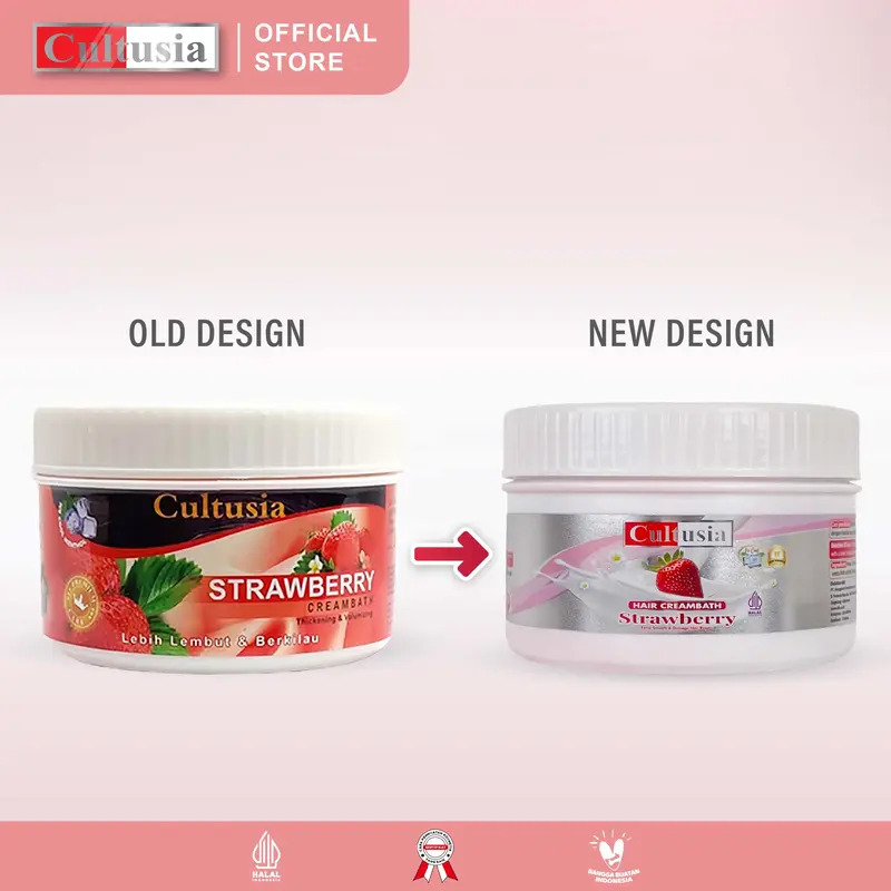 Cultusia Creambath Strawberry 250ml 5
