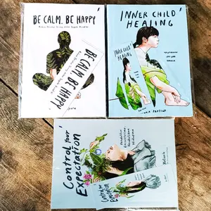 paket 3 buku innerchild inner child healing +be calm be happy + control your expectation
