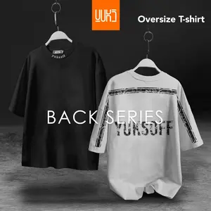 BACKSERIES KAOS OVERSIZE YUKS PRIA WANITA COTTON COMBED 24S TEBAL TSHIRT BIG SIZE BAJU DISTRO ORIGINAL OVERSIZED TANGAN PENDEK Polos Cowok Katun