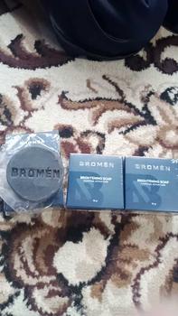 Product Review of 3 PCS BROMEN BRIGHTENING SOAP @50gr (SABUN CUCI MUKA PRIA) | SKINCARE COWOK | PERAWATAN Pencerah Wajah KUSAM from d**9 1