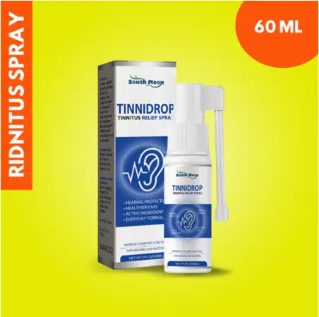 RIDNITUS SPRAY - Spray telinga denging tinnitus kuping congek kuping dengung/denging telinga sakit