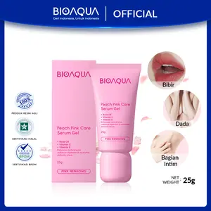 【BPOM】BIOAQUA Lip Serum Nenhong Cream 30gr Pemerah Bibir Alami lip care bibir gelap 30g lasting Gloss Long Lasting Waterproof Moisturizing Tahan Lama Tahan 12 Jam Tahan Lama Natural Formula Ringan