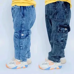 CELANA PANJANG ANAK CARGO PINGGANG FULL KARET USIA 1-8 TAHUN Laki-Laki Cewek Cowok Perempuan Bayi