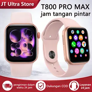 JT Ultra Store Smartwatch T800PROMAX | Mendukung Wallpaper Kustom & Notifikasi Media Sosial | Smartwatch Bluetooth