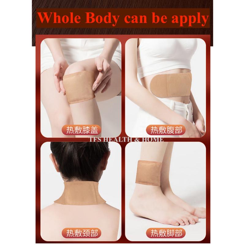 Product Introduction of [TFS Health & Home] MUGWORT WORMWOOD AICAO Pain Relief Heat Pad Paste-on Warm 25