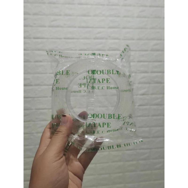 SSA Nano Magic Double Tape Bening Tahan Air 30mm x 3m Acrylic Washable 2