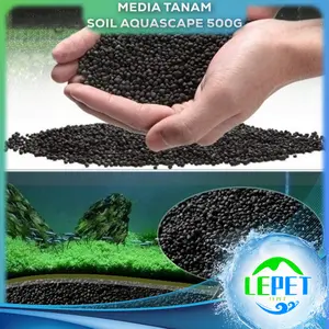LEPET Soil Aquascape 500g Aquarium Media Tanam Aquascape Akuarium Tanaman