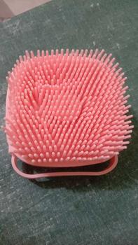 Product Review of Sikat Mandi Dispenser Silicon /Shower Brush Silicon / Sikat Silicone Lembut Dispenser Sabun Mandi   Silikon from N** T** 1