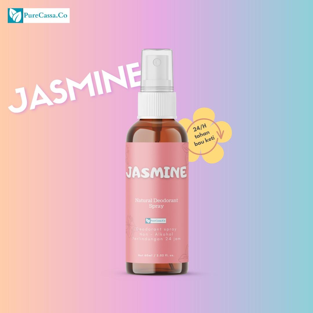 DEODORANT TAWAS SPRAY 60ml purecassa | Organik | Bebas bau ketiak | deodorant & antiperspirant mencerahkan Bebas Alkohol Deodorants & Antiperspirant