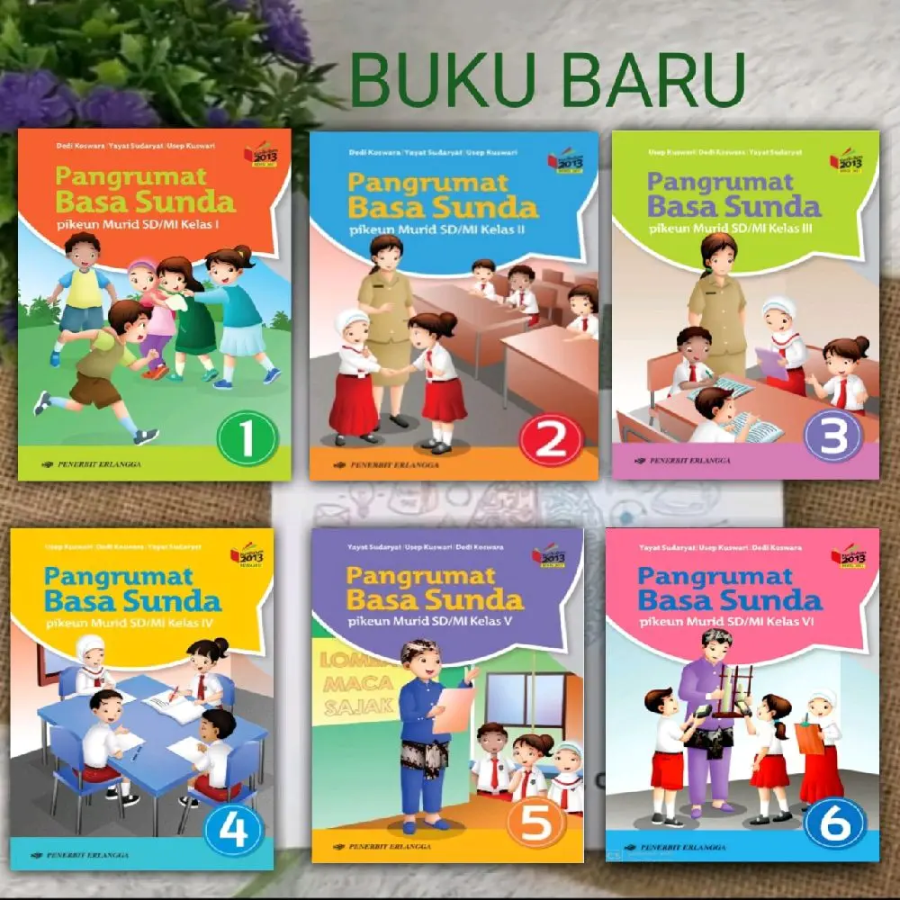 pangrumat basa sunda pekeun murid sd/mi kelas 1,2,3,4,5,6 (I,II,III,IV,V,VI)dedi koswara yayat sudaryat KURIKULUM 2013 erlangga