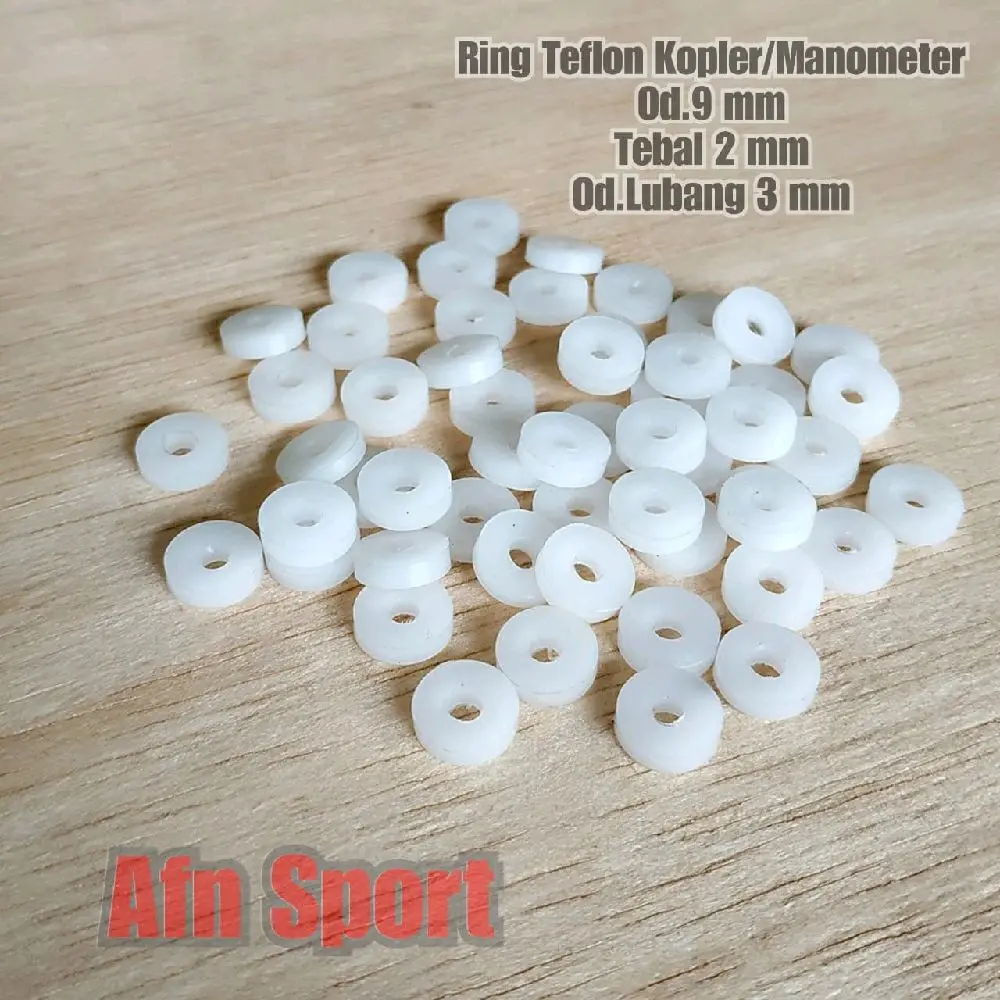 Ring teflon tatakan kopler dan manometer (isi 10 pcs)