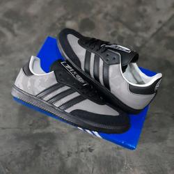 adidas gazelle silver green womens Stone Island x Adidas 2009 Grey Zipped Samba Trainers