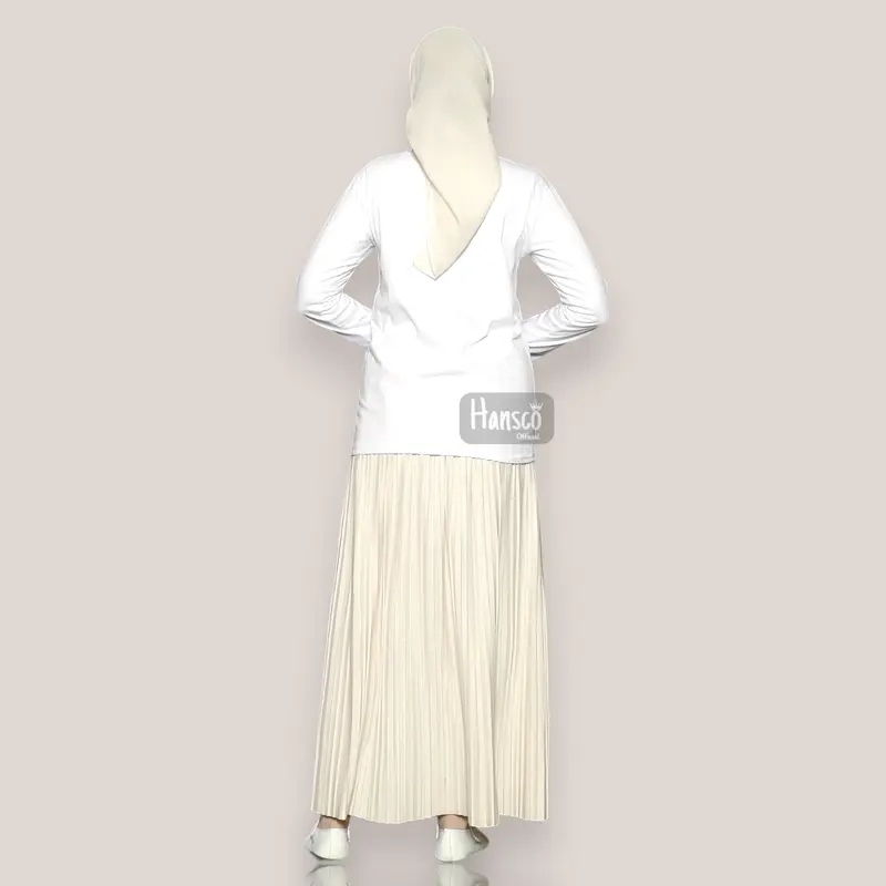 Singlet Umroh Wanita Berkantong Lengan Panjang Dalaman Haji Dan Umroh Wanita Renda 8
