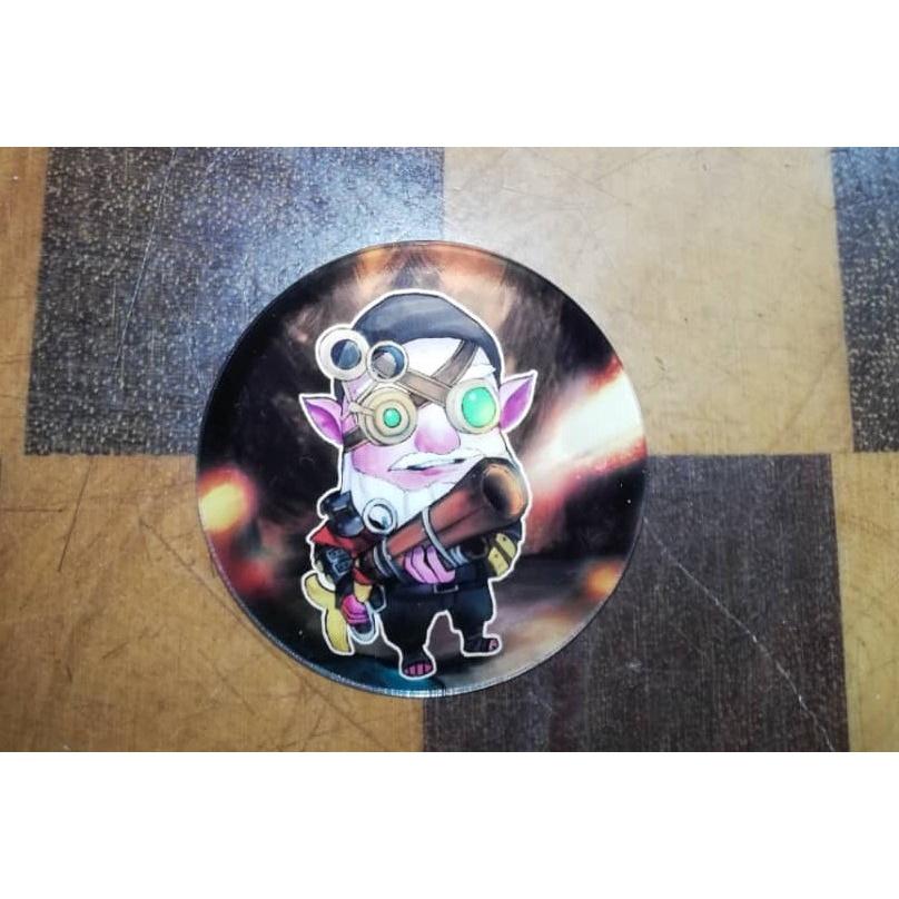 [Xsaye] Sniper (Kardel Sharpeye) Fan Art Acrylic Badge *Dota 2*