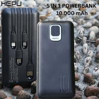 Gambar Powerbank 10000mAh  HEPU HP-965  Kompatibel Semua Tipe Handphone - PUTIH dari Hepu Store Kota Administrasi Jakarta Pusat 1 Tokopedia