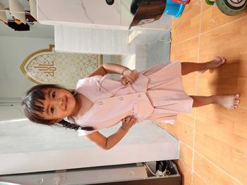 Product Review of { Calibrary } Jennie Set 1 - 4 tahun | One Set Vest and skirt | setelan anak perempuan | Fashion anak perempuan | setelan Rok anak perempuan from F**️ 0