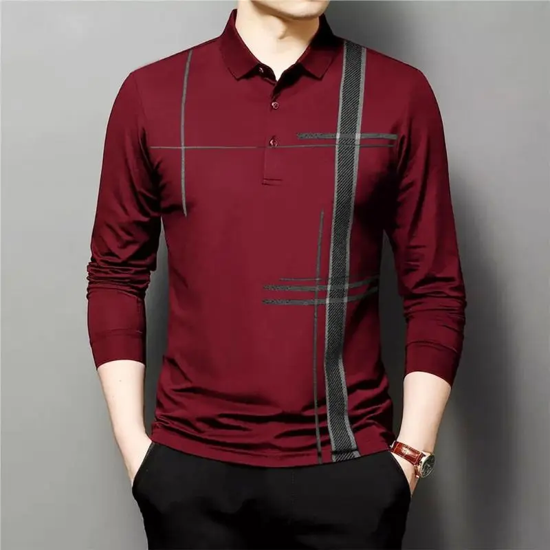 KAOS PRIA KERAH WANGKI ( SAVOS ) BAJU PRIA KERAH LENGAN PANJANG MODEL TERBARU