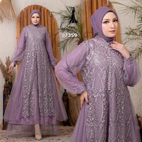 Gambar GAMIS OZIAS TILE OZIAS 07359 LD 120 LD 140 I Gamis Kondangan Wanita I Gamis Fashion Casual 2XL 4XL - Lilac, LD 105 dari Ozias.id Kota Administrasi Jakarta Barat 1 Tokopedia