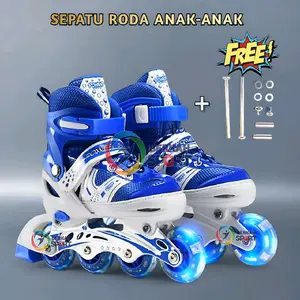 Inline Skate Sepatu Roda anak Power Superb BIRU