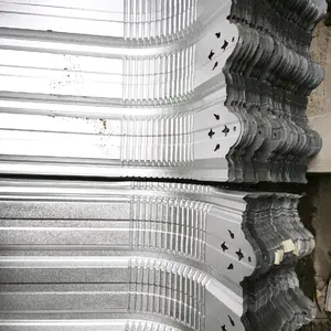 Galvalum lengkung Flora untuk kanopi Tebal 0,25