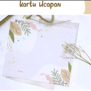 KARTU UCAPAN UNTUK HAMPERS UK 10X8CM