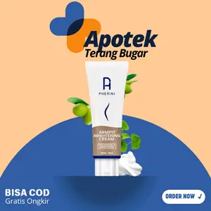 PHERINI ARMPIT BRIGHTENING CREAM - PEMUTIH KETIAK & SELANGKANGAN PALING AMPUH 100% ORIGINAL BPOM